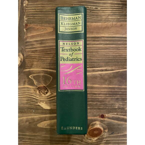 Nelson Textbook of Pediatrics 16th Ed. Hardcover Behrman Kliegman Jenson 2000 - Picture 2 of 6
